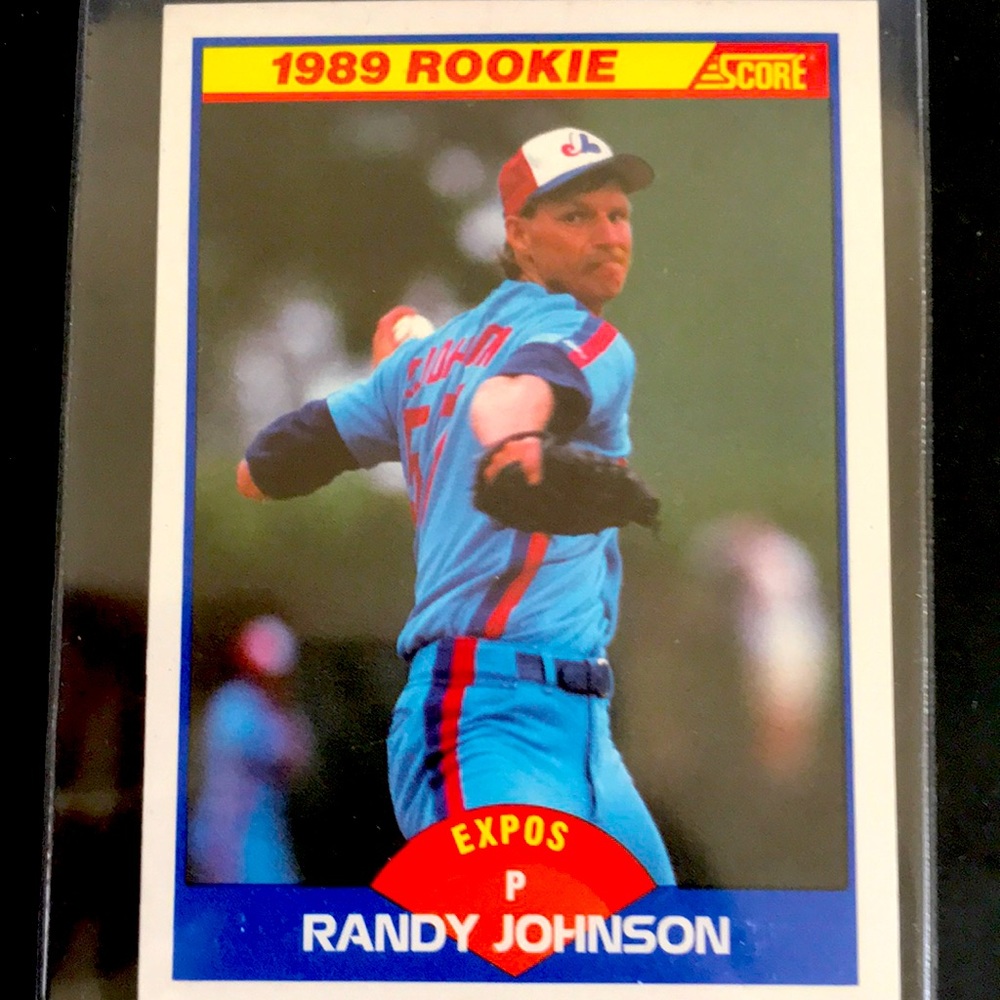 1989 Score Randy Johnson Rookie Card
